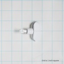 Knob Timer White WD09X10025 CKD52697