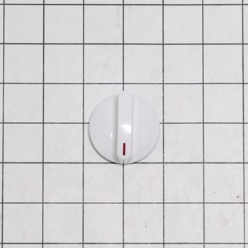 Laundry Knob - White WH1X2721 CKD53652