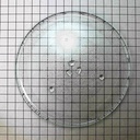 Microwave Glass Tray WB49X10063 CKD55500
