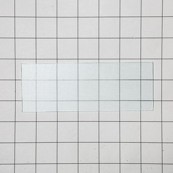 Glass-Cook Top Lamp;Glass,T2.8,W59,L159. DE67-40063A CKD55535