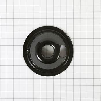 Range Burner Bowl - Black Porcelain - 6 WB31T10014 CKD55825