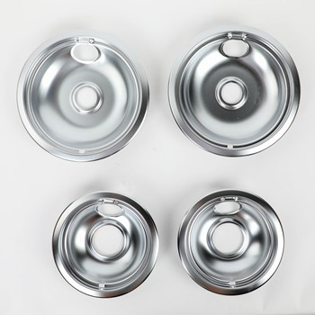 Chrome Drip Bowl Set, 2- W10278125 CKD55828