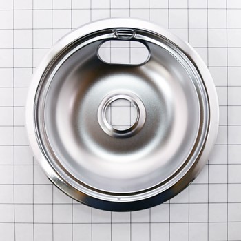 Electric Range 8 Chrome Burner Bowl WB32X106 CKD55849