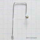 Range Front Orifice Holder WB28K10190 CKD56016