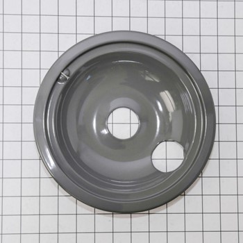 Range 8 Porcelain Drip Bowl - Gray WB31T10013 CKD56049