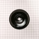 Gas Black Porcelain Burner Bowl Large WB31K5076 CKD56132