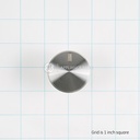 Range Knob - Stainless Steel WB03X24360 CKD56534