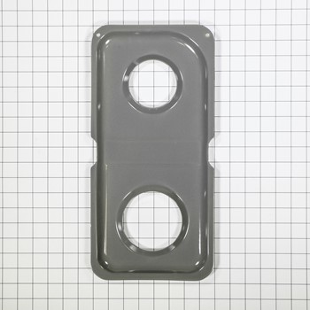 Range Double Drip Pan - Right Side; Gray WB34K10013 CKD56615