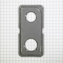 Range Double Drip Pan - Right Side; Gray WB34K10013 CKD56615