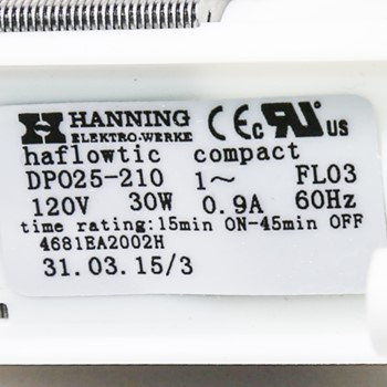 Motor Assembly,Ac,Pump EAU61383518 CKD51262