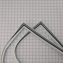 GE Refrigerator Door Gasket WR24X10231 CKD050752