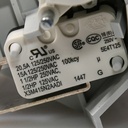 Black Door Latch Assembly for Whirlpool Washer CKD053231