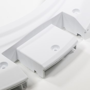 Marco frontal para nevera Electrolux 134550700 CKD054309