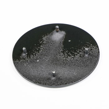 Tapa de quemador grande negra WB29K10006 para estufa GE CKD056044