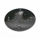 Tapa de quemador grande negra WB29K10006 para estufa GE CKD056044