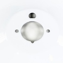 Tazón de goteo grande blanco WB31K5092 GE CKD056097