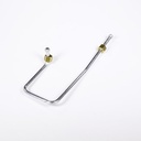 Tubo suministro gas quemador frontal izquierdo GE WB28K10025 CKD056130