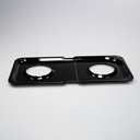 Left Burner Pan (Black) for GE Stove WB34K10010 CKD056170