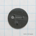 Small Gray Range Burner Cap for General Electric CKD056249