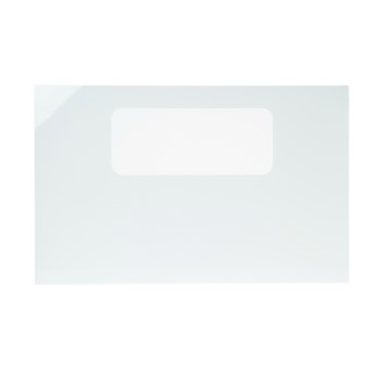White Glass Door for GE Oven WB57K3 CKD056360
