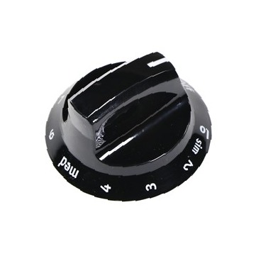 Knob,control,black 316544007 CKD0522022
