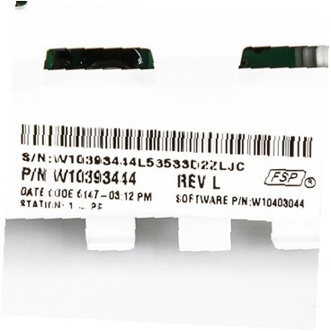 Control Board W10393444 CKD0539781 CKD0539781