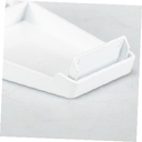 Refrigerator Shelf Retainer Bar End Cap, Left Side WP2196190 CKD0542731