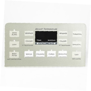 Dispenser Control Board with Overlay WR55X10864 CKD0548695 CKD0548695