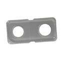 Double Burner Porcelain Drip Pan - Left Side WB34K10018 CKD0549923 CKD0549923