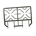Double Burner Grate - Black WB31T10111 CKD0550918 CKD0550918