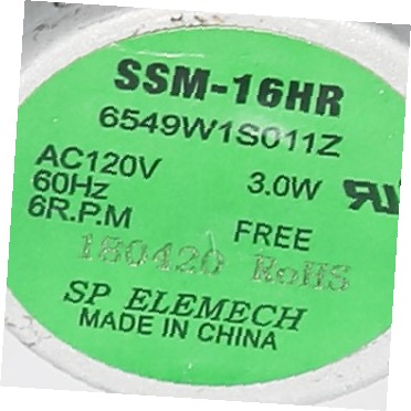 MOTOR(CIRC) SYNCHRONOUS WB26X10240 CKD0553838 CKD0553838