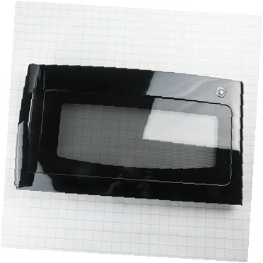 Door Assembly - Black WB56X24439 CKD0553844 CKD0553844