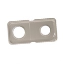 Double Porcelain Burner Pan - Right Side WB34K10015 CKD0553907