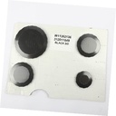 Burner Cap Kit of 4 - Black W11436988 CKD0556199 CKD0556199