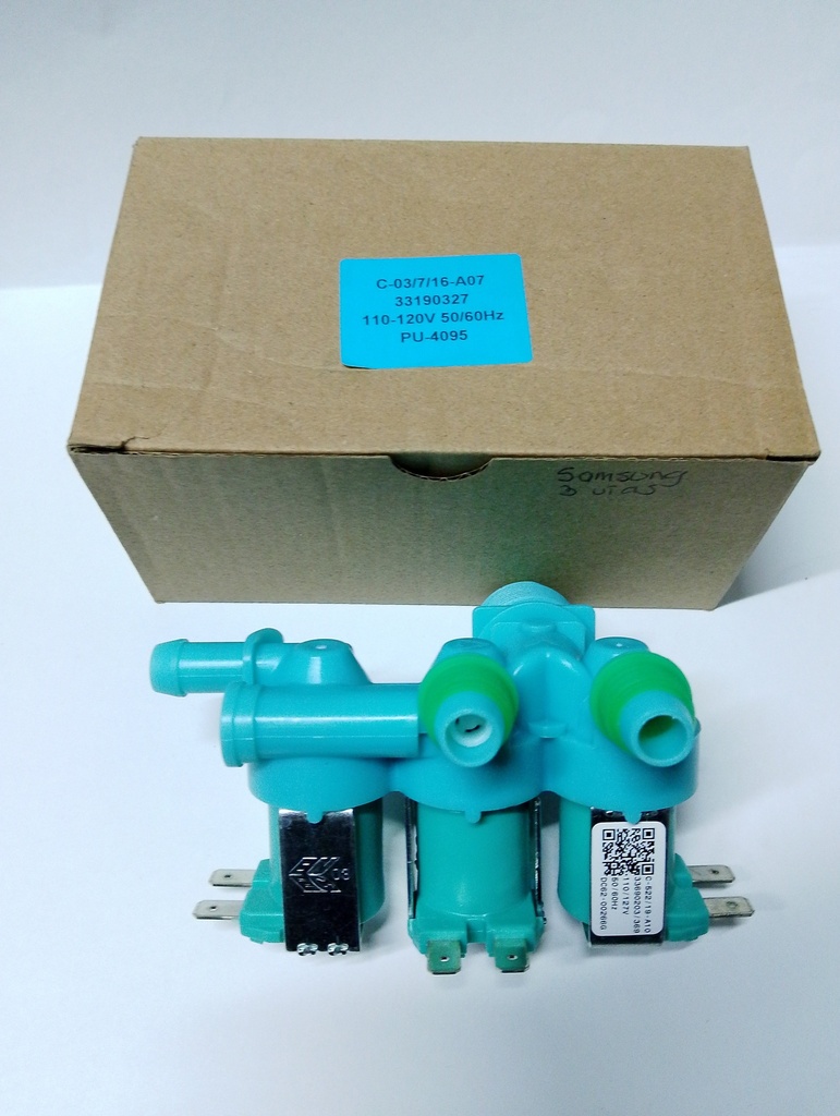 ELECTROVALVULA 3 VIAS LAVADORA SAMSUNG  DC6200142G CKD91218