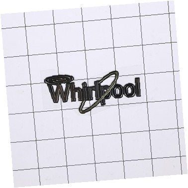 Nameplate - Gray WPW10511972 CKD0572281 CKD0572281