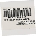 Dispenser Electronic Control Board W11082783 CKD0573277 CKD0573277