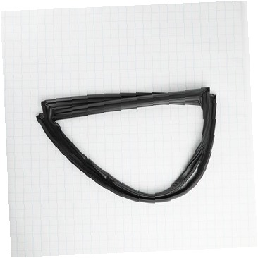 Door Gasket - Black W10407215 CKD0573606 CKD0573606